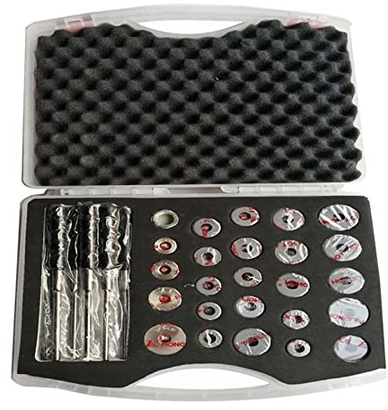 Alesatore for sedi valvole Taglierina for sedili moto Mini 22-38MM Strumento di riparazione for valvole