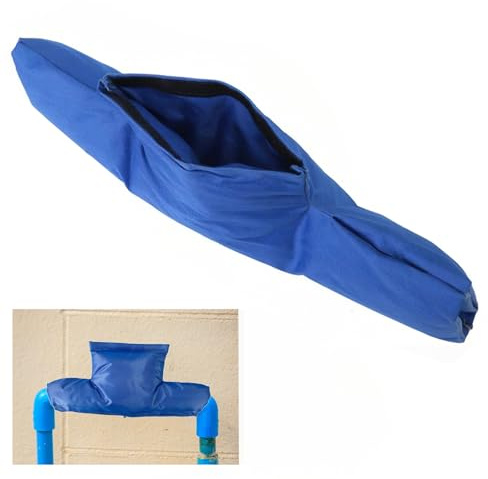 SilverChry 55x25cm Isolierte Abdeckung für Wasserzähler, Universal Wasserzähler Frostschutz, Wasserzähler Isolierabdeckung, Winterrohrschutz, Verdicken Frostschutzabdeckung für den Wasserhahn