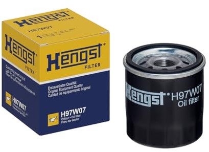 HENGST - Ölfilter H97W07 - Öl-Anschraubfilter für KFZ | Hochwertiger Motorölfilter für KFZ mit Otto- oder Dieselmotor - Robuster Ölfilter mit hoher Schmutzaufnahmefähigkeit