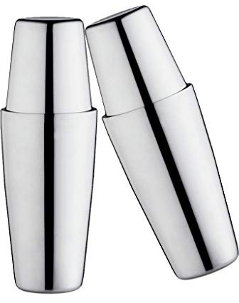 Tubayia 2 Pieza 750/550ml Acero Inoxidable Coctelera Licuadora Herramientas para Bar