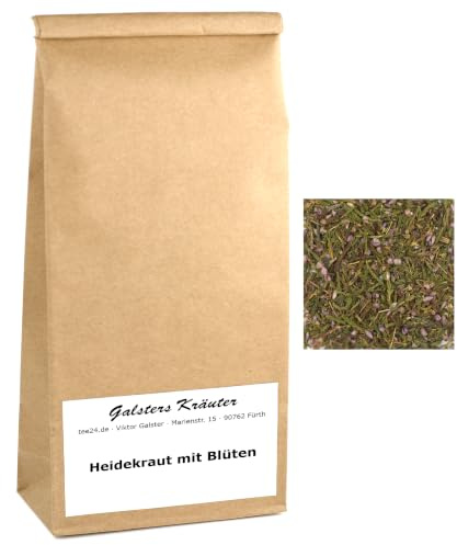 400g Heidekraut-Tee, Heideblüten aus Wildsammlung - Galsters Kräuter | Besenheide, Erikakraut, Calluna vulgaris