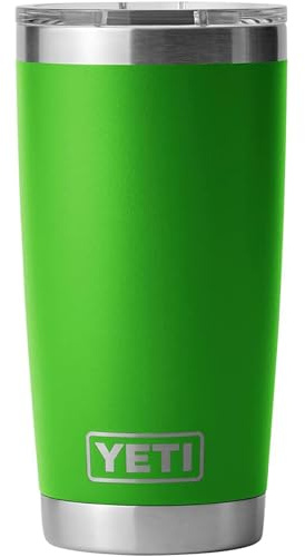 YETI Rambler, Stainless Steel, Vacuum Insulated Tumbler with Magslider Lid, Canopy Green, 20oz (591ml)