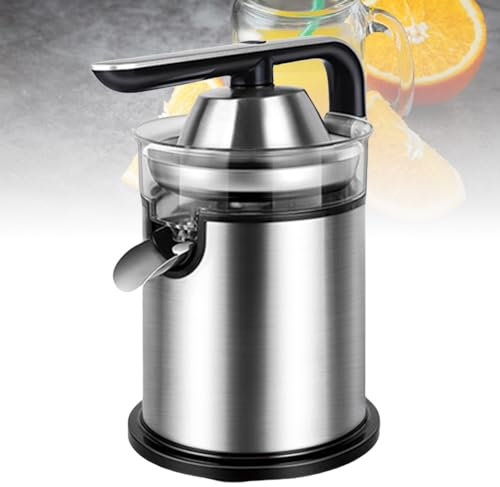 Presse-citron professionnel, machine à jus de grande capacité, machine à citron domestique, presse-jus d'orange, presse-jus électrique, corps en acier inoxydable, solide et durable, pour orange