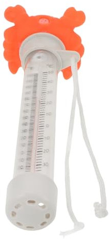 Schwimmendes Poolthermometer Aus Kunststoff Zur Genauen Messung Der Wassertemperatur in Pool Badewanne Aquarium Und Spa Leicht Und Bruchsicher