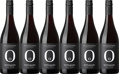Schloss Ortenberg Weinhaus Spätburgunder feinfruchtig 2023 Feinherb (6 x 0.75 l)