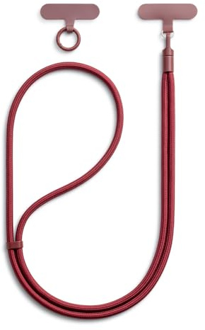 MORSUNBELA Cordon para Movil Universal Cuerda para Movil Cuello Ajustable | Cordón para Móvil Ajustable, Compatible con la Mayoría de las Fundas Rígidas, para Llevar el Teléfono Siempre a Mano