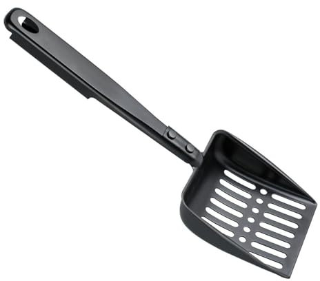 Metal Fireplace Shovel, Hollow Ash Sifter, 12.87x4.33in Iron Coal Scoop, Fire Pit Tools, Wood Stove Accessory for Outdoor, Bbq Ash, Removal, Practical, Hearth Cleaning