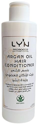 2EN1 Masque+Après Shampoing Naturel à l’huile d’Argan et au Beurre de Karité, Démelant & Nourrissant pour Cheveux Secs et Cassants - Sans Paraben, Sans Silicone- 200 ml