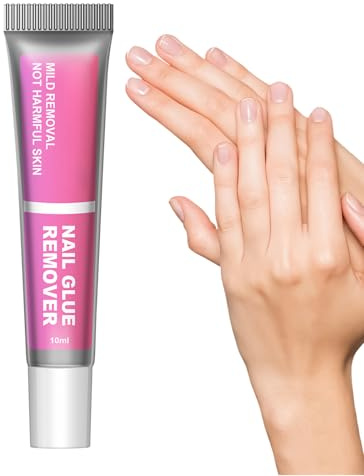 Dissolvant Pour Colle À Ongles En Gel | 10ml Dissolvant Pour Ongles Pressés, Adhésif Solide Solution de Nettoyage Maison Salon Voyage