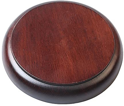 MHADBKH Gavel Round Block Set Lawyer Judge Natural Auction for Children Simulation Mock Court Party Gavel Block Set Wood Round Hammer Sound Toys for Kids