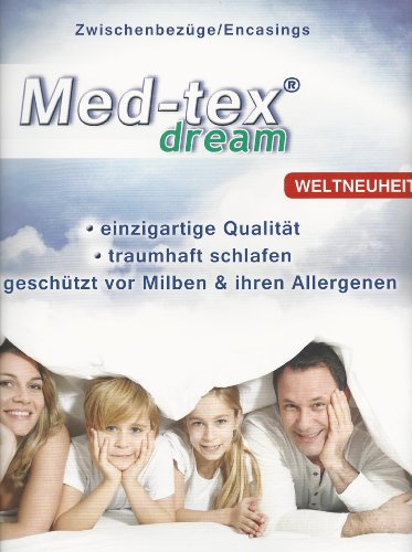 Matratzenbezug für Allergiker 100x200x24 cm Med-Tex Anti-Milben Bettwäsche Encasing-Allergie