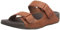 Fitflop Gogh Moc - Leather, Sandali a ciabatta Uomo, Marrone (Dark Tan 277), 42 EU