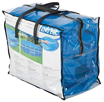 Intex 12-Foot Easy Set and Metal Frame Swimming Pool Solar Cover Tarp (2 Pack)