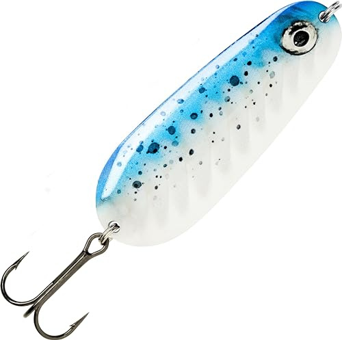 Rapala Nauvo Blinker Spoon Angelköder Metallköder Größe 6,6 cm - 19 g, Farbe BLI - Blue Ice