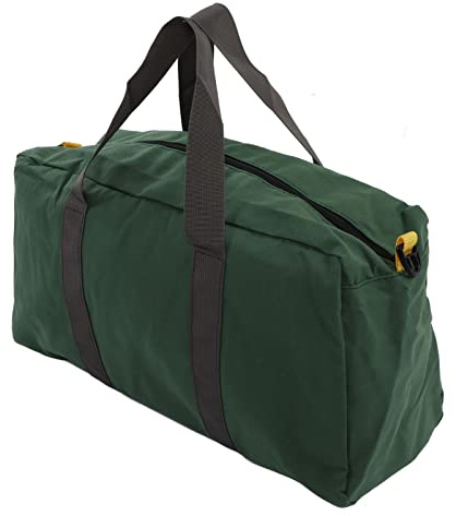 Handwerkzeugtasche, große Kapazität, breite Öffnung, wasserdichte Hardware-Werkzeugtasche, tragbar, strapazierfähiges Segeltuch, tragbare Werkzeugtasche, Organizer für Schreiner, Elektriker 20 Zoll