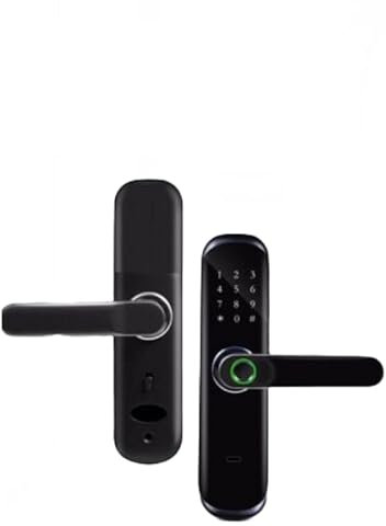 iDOME Smart Fingerprint Electronic Door Lock Home Security Biometric Handle UK