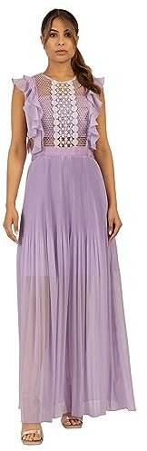 ApartFashion Noche Vestido de Fiesta Formal, Morado, 42 para Mujer