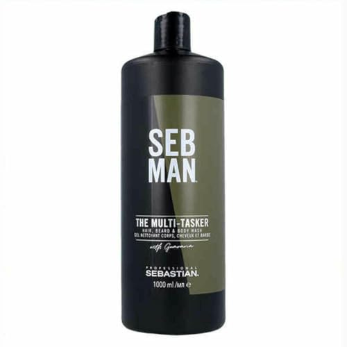SEBASTIAN PROFESSIONAL Seb Man The Multi-Tasker Hair, Beard & Body Wash 1000 ml