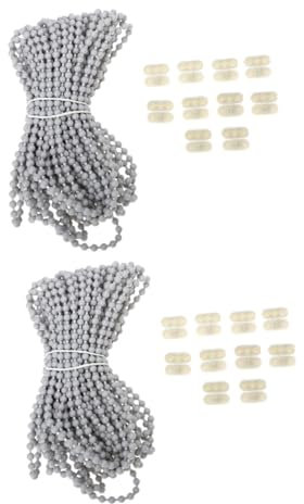 Alipis 2sets Roller Shade Bead Chain Extender Blind Chain Repair Fit for Blinds