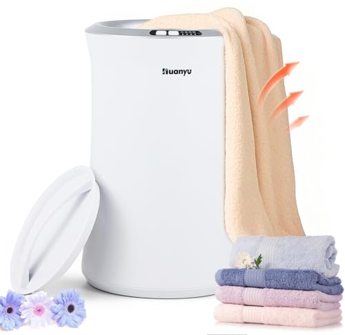 Huanyu Scaldasalviette 22L Grande Secchio scaldasalviette per Bagno e Spa Scaldasalviette di Lusso con Timer Regolabile e Funzione di spegnimento Automatico