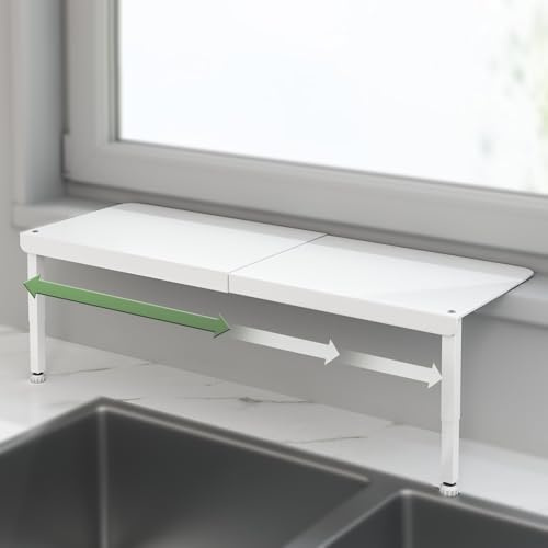 Adjustable Window Sill Extender Shelf, Expandable Perch for Plants and Pets, Space-Saving Ledge Solution