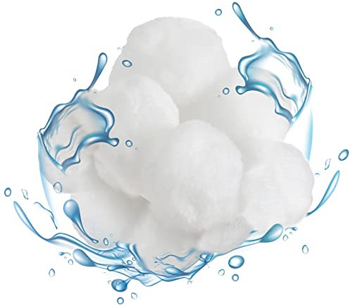 anaterra® Filterbälle - für Sandfilteranlagen, 700g, Waschbar, Umweltfreundlich - Filterkugeln, Filter Balls, Filtermaterial, Pool, Aquarium, Sandfilter, Kartuschenfilter, Schwimmbad