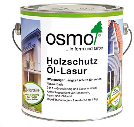 Osmo Holzschutz Oel-Lasur - 25 Liter (732 Eiche hell)