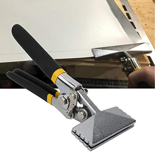 Seaming Pliers, Bending Pliers, Metal Manual Sheet Metal Clamp Seamer Non-Slip Handle Seaming Pliers(Direct)