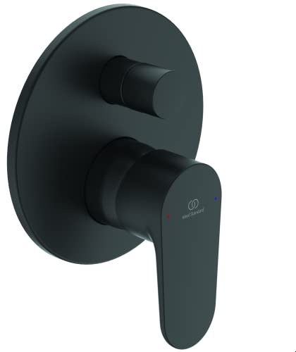 Ideal Standard - Cerafine O Mischbatterie für Badewanne/Dusche - Silk Black