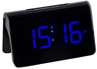 TFA Dostmann 60.2543 ICON Réveil numérique radio-piloté avec chiffres lumineux LED