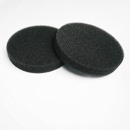 Distri+ - Filtre Mousse Rond D.130mm pour aspirateur Compatible avec Rowenta Artec 2, RO4111 à RO 4232, RS-RT2241. - Lot de 2 Filtres (2)