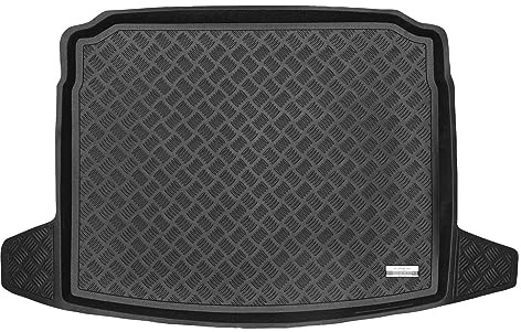 AZUGA Kofferraumwanne für VW Tiguan II ab 4/2016 (vertiefter Standardboden) | rutschhemmend, wasserdicht, geruchsneutral, hoher Rand, passgenau, Kofferraummatte, AZ10052566