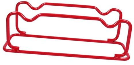 YARNOW Dumbbell Rack Aus Stabiler Hantelständer Für Fitness Platzsparende Aufbewahrung Für Dumbbells Für Zuhause Gym Großes Rotes Design
