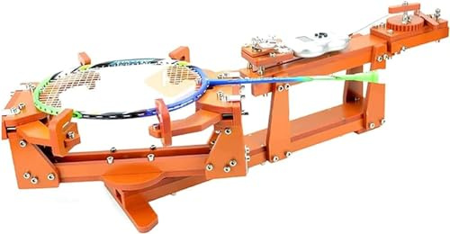 CBLdF Badminton Racket String Machine, Racket Stringing Machine, 6-Point Fixed 60lb Badminton String Machine/Digital Display, Squash, Tennis or Badminton Rackets