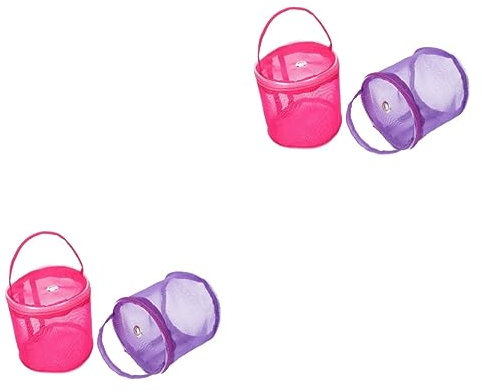 STOBOK 2sets Mesh Garn Lagerung Tote Tasche Multi-funktionale Stricken Tasche Für Wollgarn 2 Stücke * 2