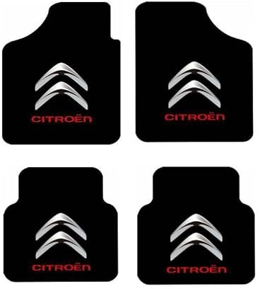 MXQCLSA Auto Fußmatten, für Citroen C3 2004-2008 Antirutsch Fußmatten Geruchsfrei und Hohe Temperatur Auto Innenzubehör