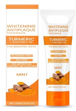 KLYso Dentifricio Sbiancante Naturale - Pulizia Delicata, Rimozione delle Macchie, Alito Fresco, Cura Dell'igiene Orale con Estratti di Radice E Olio di Cocco(3PCS)