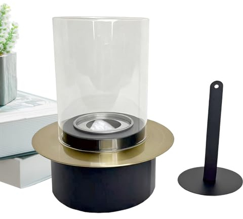Focolare Da Tavolo Per Esterni,Stufa Portatile Riscaldatore Senza Fiamma - Focolare a Propano - per Terrazzo Giardino Campeggio Zona Esterna Cortile e Spazi Aperti