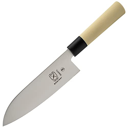 Mercer Culinary Asian Collection Knives 7-inch Santoku Knife NSF Handle