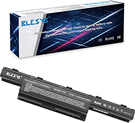 BLESYS AS10D31 Laptop Akku für Acer Aspire E1-421 E1-431 E1-471 E1-531G E1-571G V3-471G V3-551G V3-571G V3-731G V3-771G V3-772G Emachines E642 E732G Packard Bell EasyNote LS11 Series