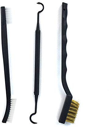 3 stücke Stahl Draht Pinsel Nylon Pick Set Universal Gun Jagd Reinigung Kit Tactical Gewehr Pistole Pistole Reinigung Werkzeug