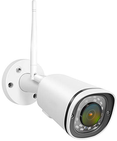 Telecamera WiFi per esterni, telecamera IP 4K con rilevamento del movimento PIR, telecamera audio, visione notturna, telecamera di sicurezza esterna wireless impermeabile