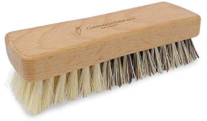 Gemüsebürste Union/Fibre Natur | Bürste aus Buchenholz | Zwei Borstengrade für vielseitige Anwendung (1)