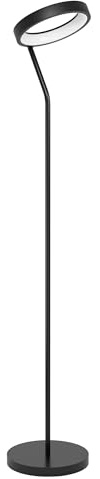 Eglo connect.z Lampadaire LED connecté Marghera-Z, lampe sur pied ZigBee | contrôlable par appli et commande vocale, blanc chaud – froid, RGB, dimmable