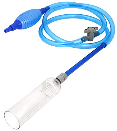 Ruilogod Aquarium Syphon Syphon Pump-Bodenreiniger Wasser Changer