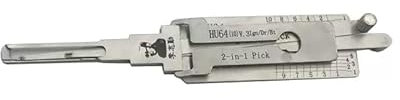 Auto LiShi HU64 2-in-1 Dietrich und Decoder für Auto, Autoschlüsselleser, professionelle Schlosser-Werkzeuge (HU64)