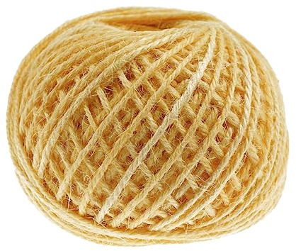 Veemoon Thin Jute Rope Hemp Twine String for Garden Creative Braided String Twine Diy Craft Rope Decorative Paper