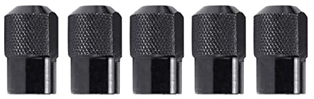 CASNO Juego de 5 portabrocas sin llave de repuesto, kit adaptador de herramienta giratoria para mini portabrocas M8 x 0,75 mm para adaptador