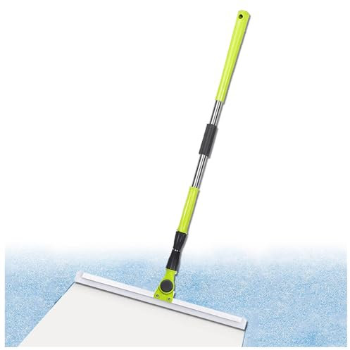 RYJYQYX Tira Acqua Pavimenti, con Manico Lungo 130 Cm Scopa Magica Spazzatrice, Tira Acqua Pavimenti per Pavimenti in Cemento,Piastrelle del Bagno