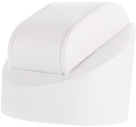 CATIEBYE Uhrenanzeigehalter Satz Uhrenständer Mit Kissen Uhrendisplay Für Shop Und Zuhause Weiß 8x7,5x5cm Praktische Uhrensammlung Für Armbanduhren